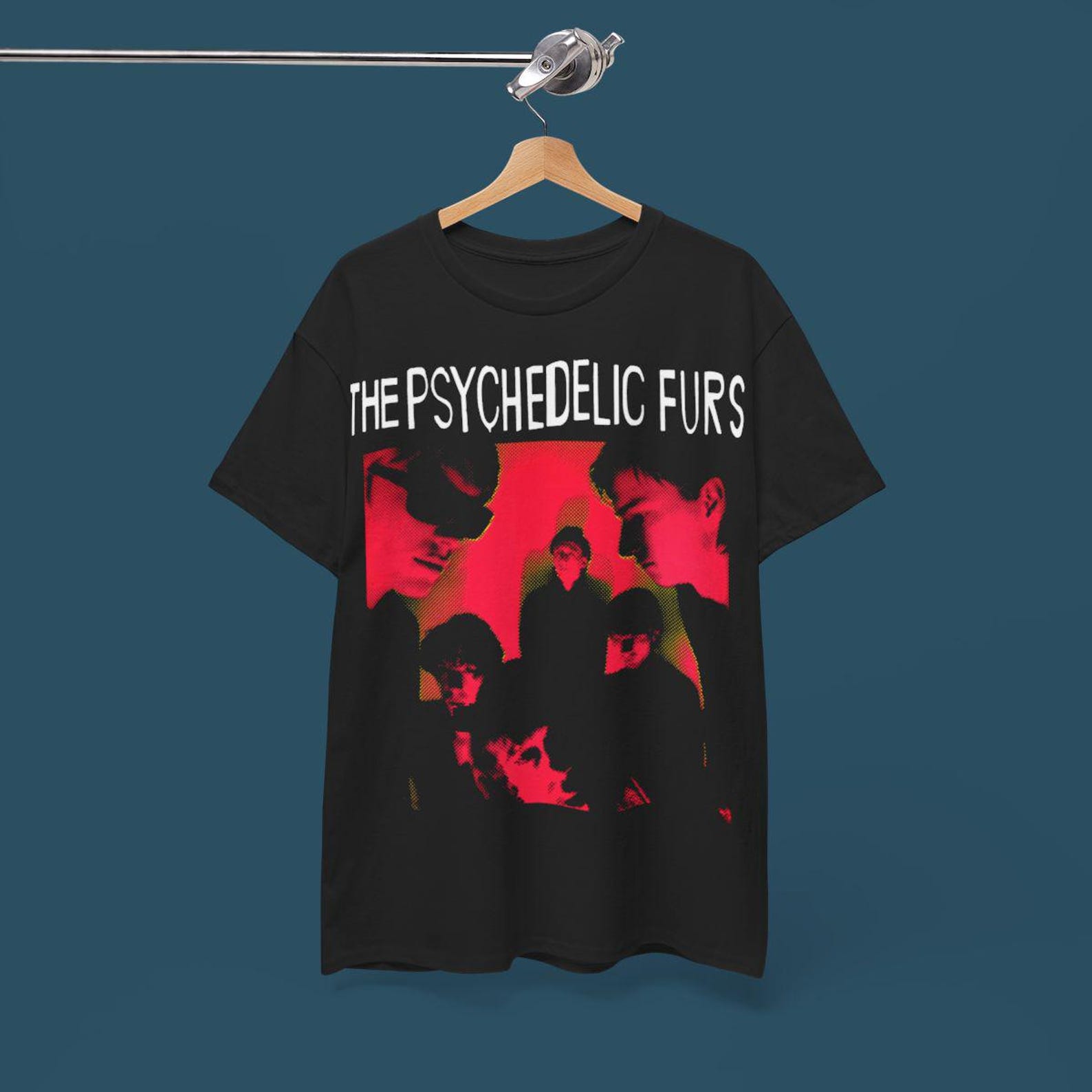 The Psychedelic Furs T shirt - 80s New Wave Band Tee XL