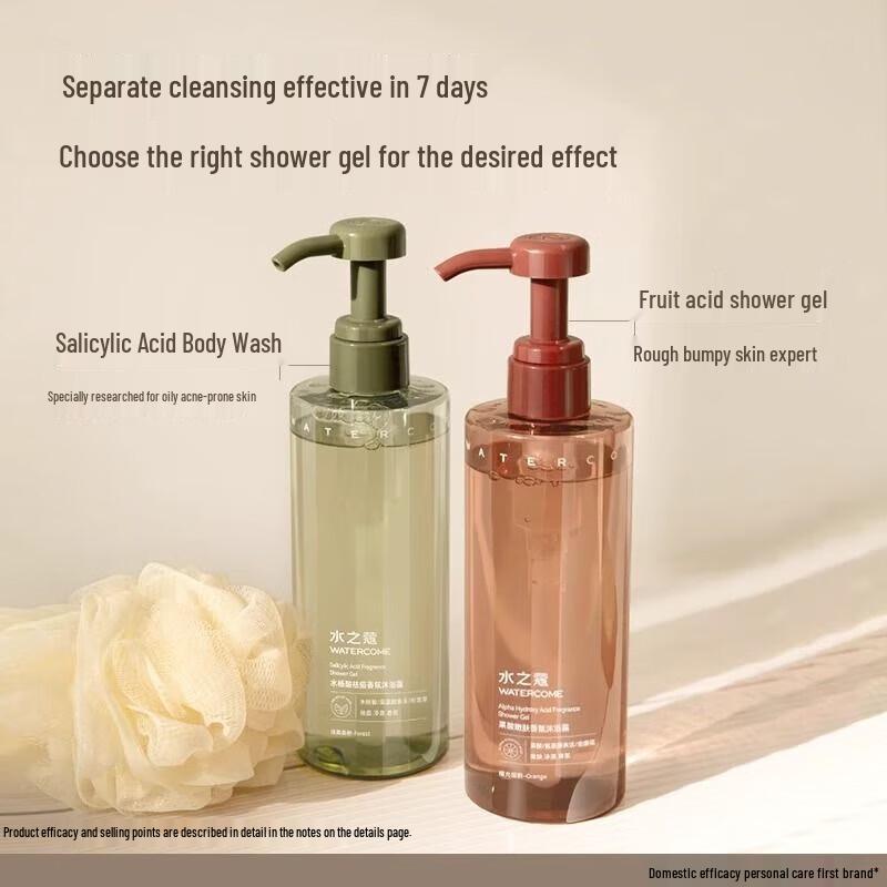 Shuizhiko Fruit Acid Niacinamide Moisturizing Shower Gel