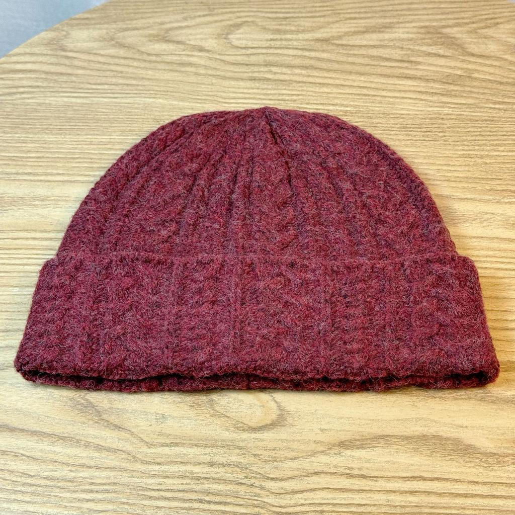 Twist Knitted Hat Men's Ear Protection Plus Plush Woolen Hat Korean Version Winter Grandpa Old Man Middle Aged and Elderly Warm Hat Trend