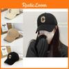 Cotton Simple Adjustable Baseball Hat For Women Summer Sun Cap Protection