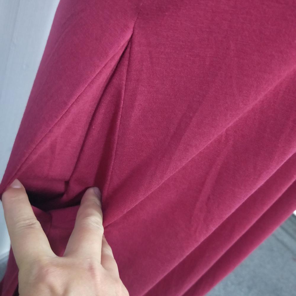 European & American Women's Solid Color Loose Pocket Long Tank Slip Dress