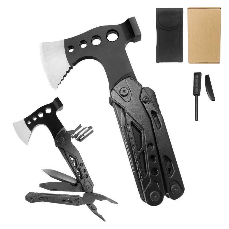 Xinhuarui Folding Multi-Tool Survival Axe with Hammer