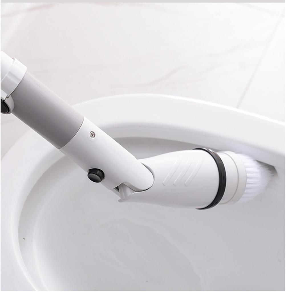 Digital Land Cleaning Brush Bathroom Cleaning Cordless Polisher Long Brush USB Rechargeable DL-230817