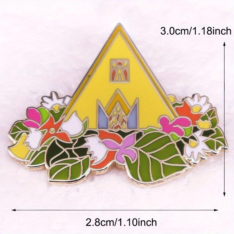 Midsummer Nightmare Swedish Folk Tales Horror Film Art Brooch Badge Pin Buckle Accessories Gift
