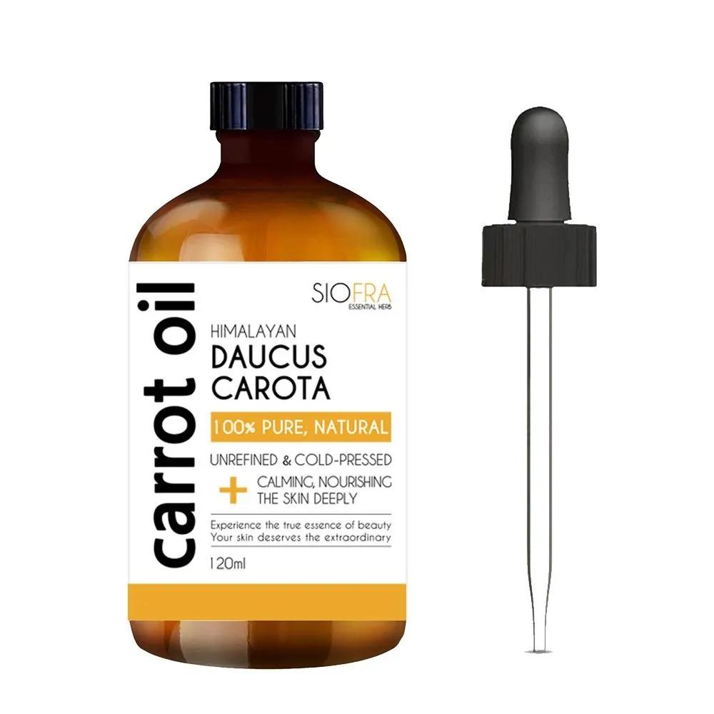 

SIOFRA Pure Carrot Seed Oil 100% 30ml Cold-Pressed Unrefined Seeds