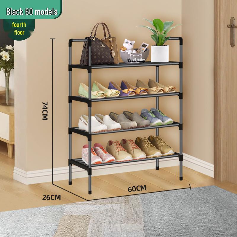 Multi-Layer Metal Shoe Rack Cabinet for Dorms