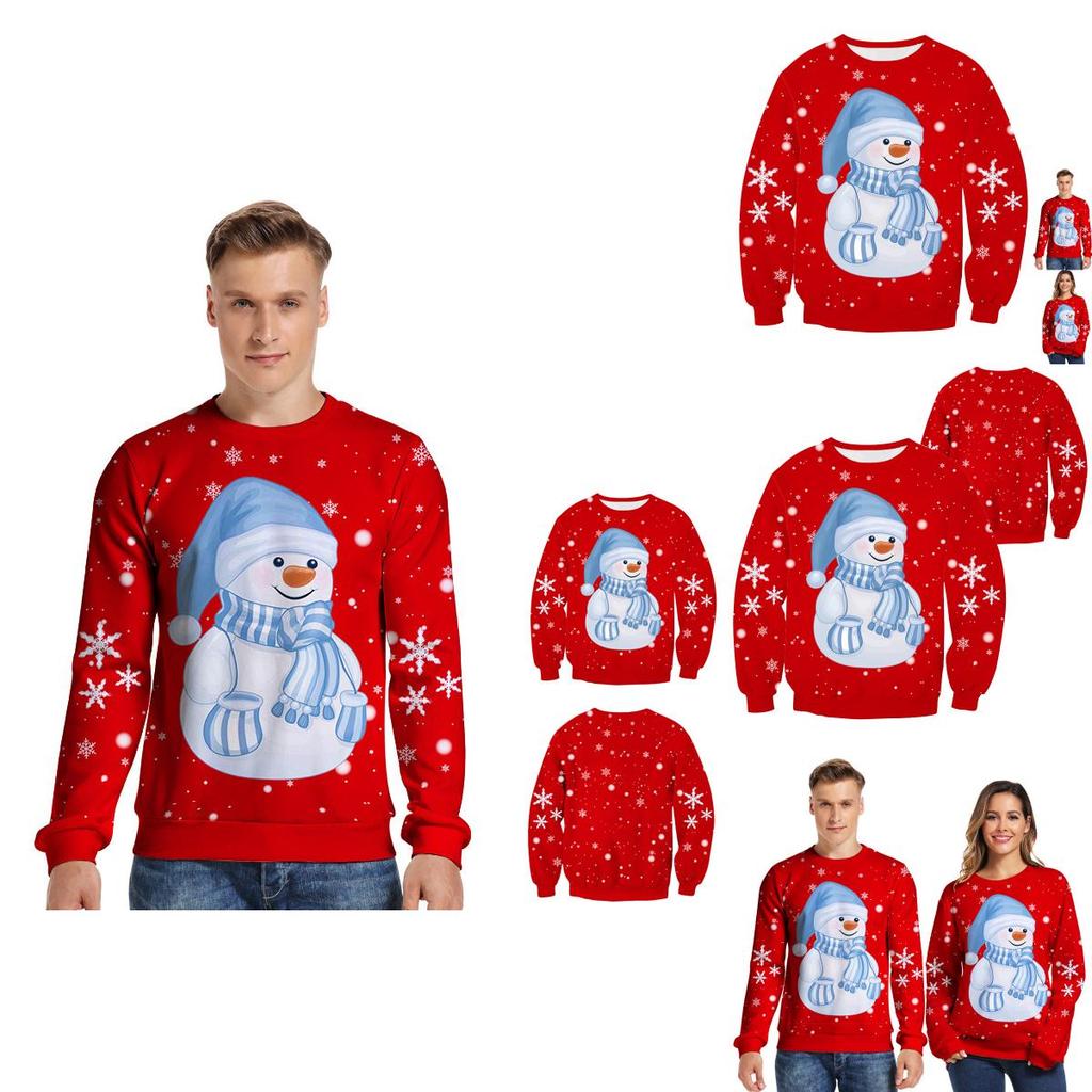 Festive Women's Xmas Jumper With Soft Material And Breathable Long Sleeves