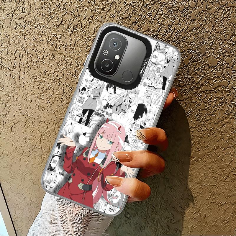 Darling Zero Two 02 Anime Shockproof Phone Case for Xiaomi Poco X7 X6 X5 X3 Pro F7 Ultra M8 Redmi 15C 15 14C 13C 12C 10C 13 12 1