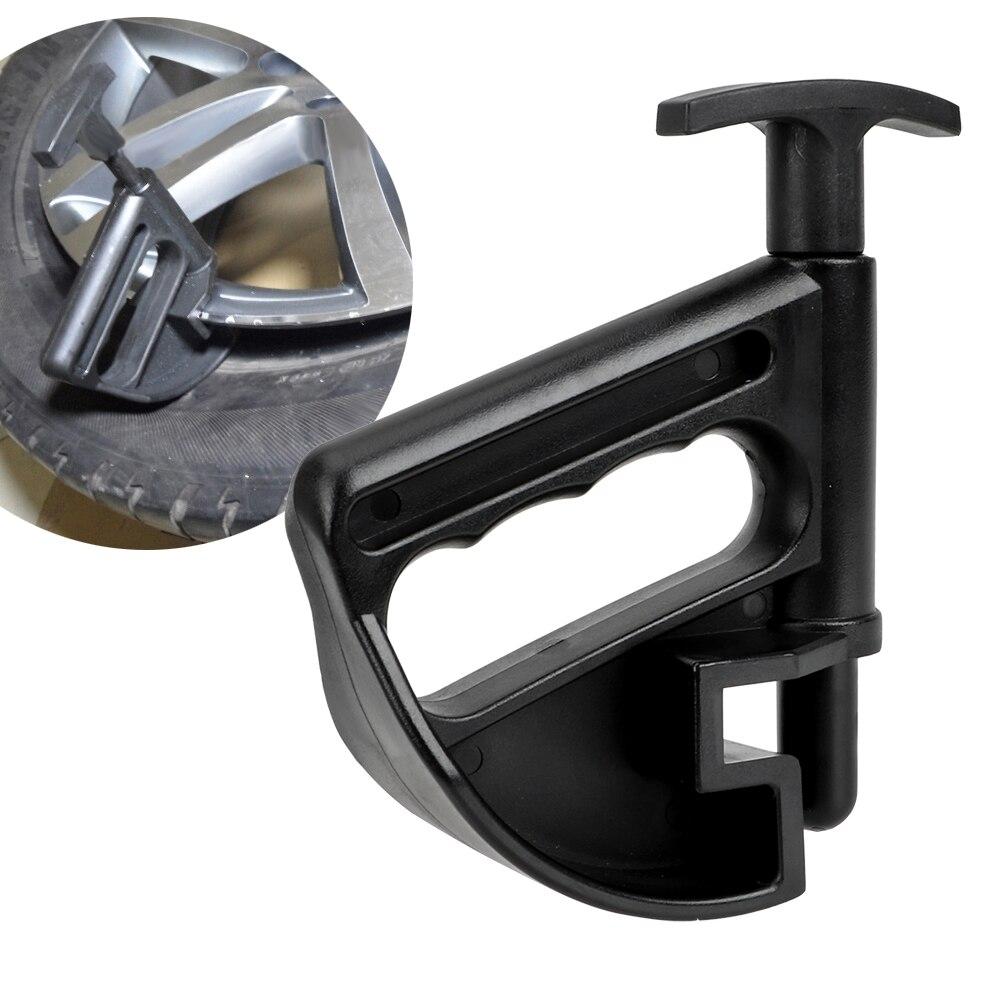 Motorcycle Car Tire Changer Bead Clamp Tyre Machine Bead Pressing Rim Clamp Adaptor Pry Wheel Changing Helper Black Accessories