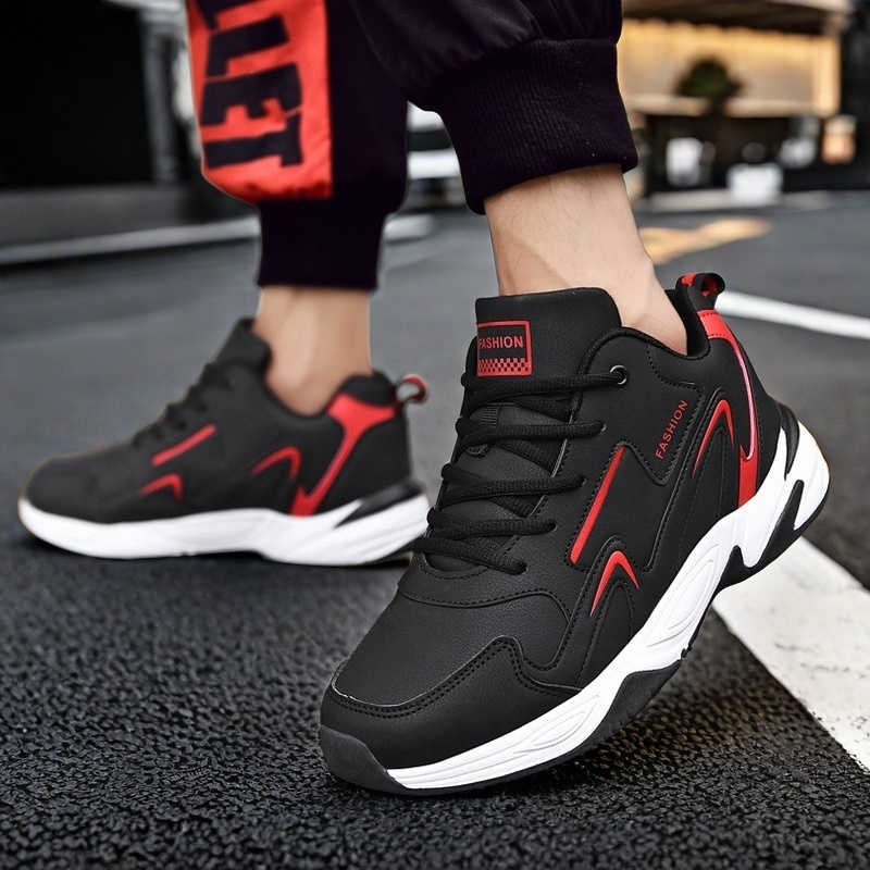 Lace Up Zimni Mens Shoes Walking Men's Sneakers Luxury Tennis Sport Technology Chassure Comfort All Brand Order Tenisky