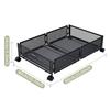 with Wheels Under Bed Storage Containers Large Capacity Shoe Organizer Drawer  Bedroom