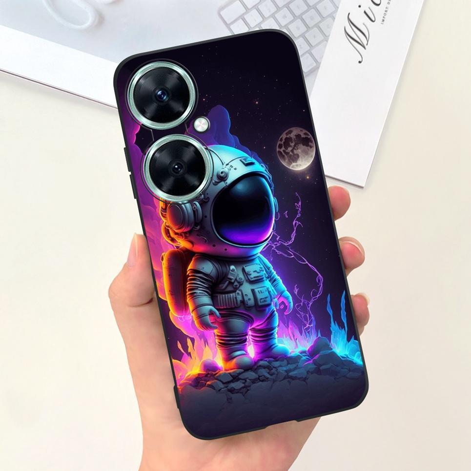 

For Huawei Nova 11i 11 Pro 11SE Nova 12 Pro Case Dragon Astronaut Soft Silicone TPU Back Cases Cover for Nova11i Nova11Pro Funda Nova 11 Pro