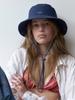 Leobeumimonseuteo Lake Seer Sucker Bucket Hat_Navy (L262Mcp050)