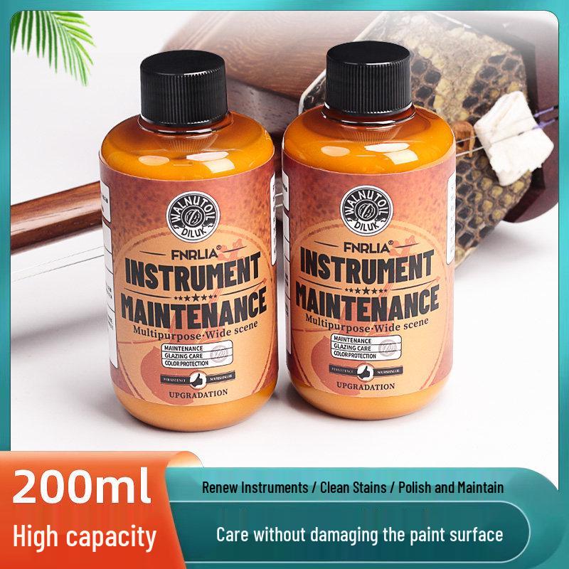 

Universal Bright Care Oil for Erhu, Banhu, Gaohu: Anti-Cracking, Cleaning, Polishing, Waxing & Protection for Wood Instruments