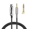 Versatile 3.5mm to MINI XLR3Pin Cable for K240/K240 MKII/K141/K171 Headphone for Stable and Clear Sound Quality