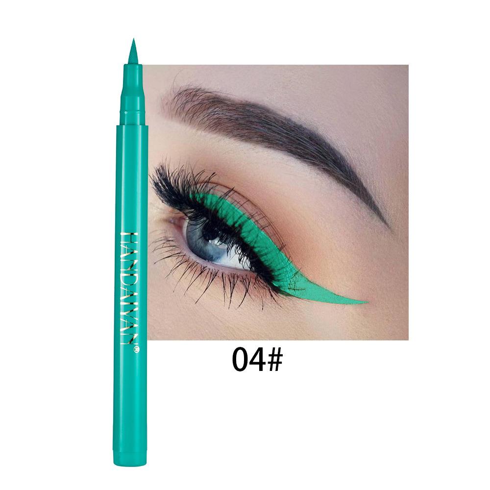 Penna Eyeliner Liquido Colorato Handaiyan Anti-Macchia - A Base d'Acqua con Punta Rigida