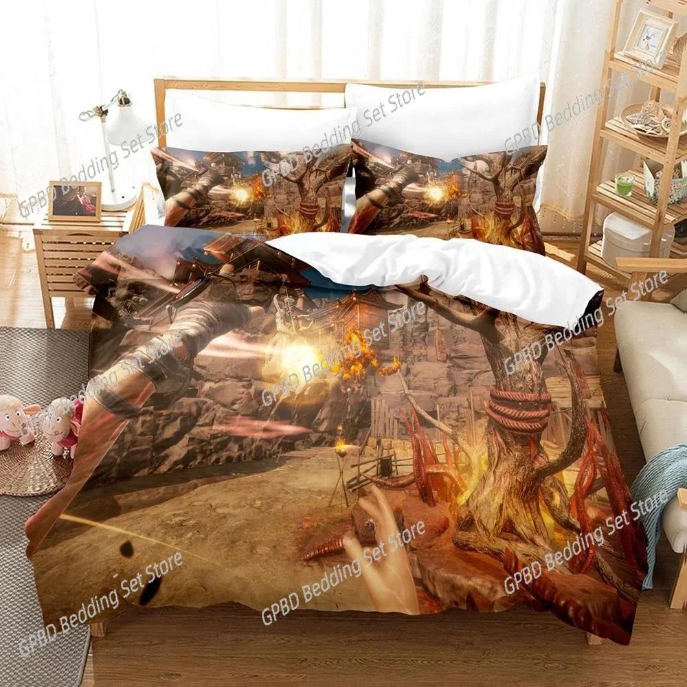 

Game Helsweper VR Beding Set For Bedrom Soft Modern Bedspreads Comefortable Children Kids Soft Duvet Cover Comfortable Quilt Cover And Pilowcase 100*200cm Single