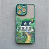 Fashion Garden Style Coffee Shop Phone Case For iPhone 11 12 Mini Pro Max 13 14 15 16 Pro Max X XS XR 7 8 Plus Shockproof Covers