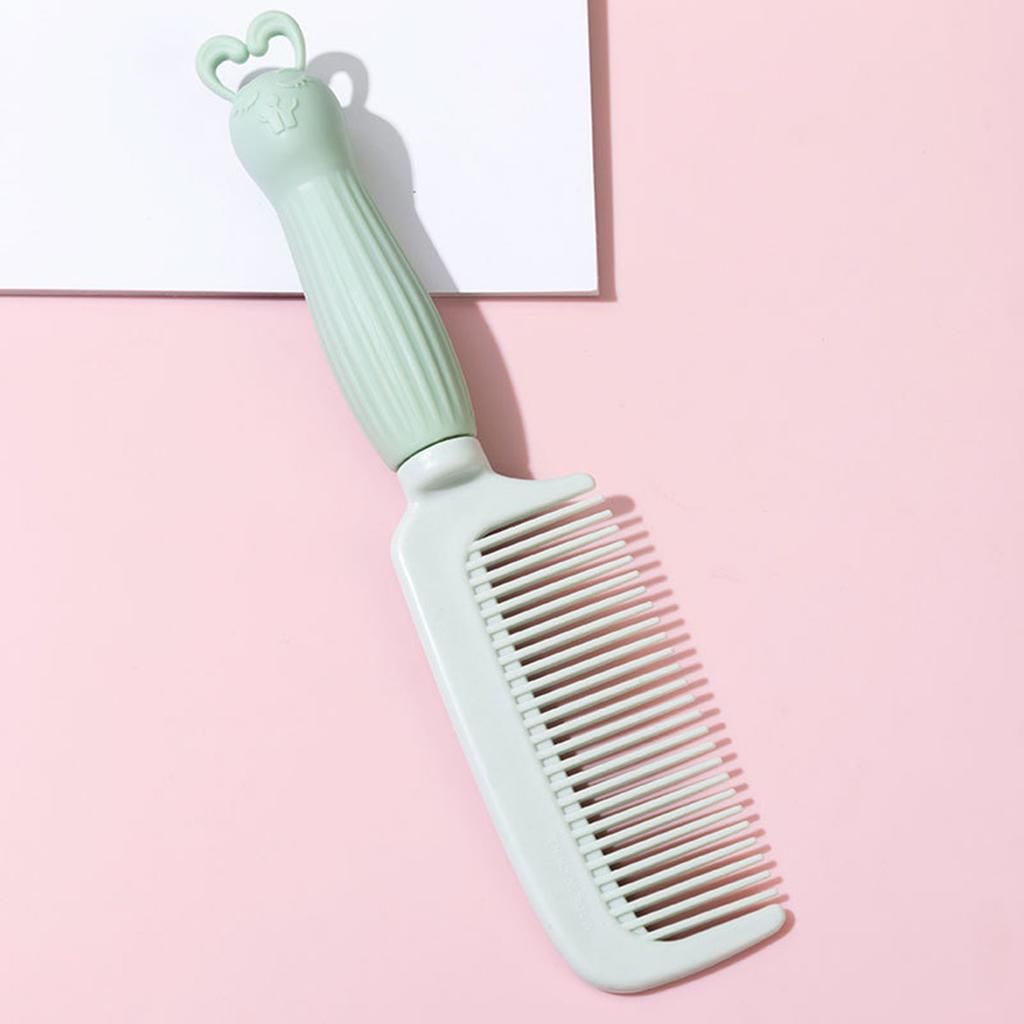 Cartoon Anti-Static Curling Comb Handheld Detangling Hair Brush for Stubborn Hair Thick Wavy Hair