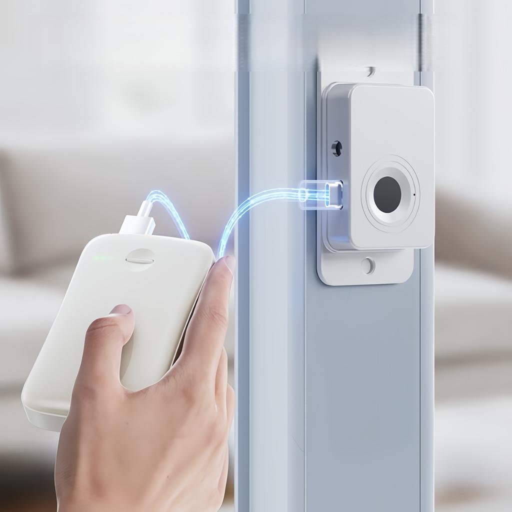 Child Safety Anti-Theft Durable Fingerprint Lock Polished Eco-Friendly Anti-Rust Multi-Functional Refrigerator Door Window Easy