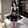 Hua Guanyu Erotic Underwear Sexy Dream Polka Dot Love Mesh Perspective Fairy Pajamas Pajamas Available