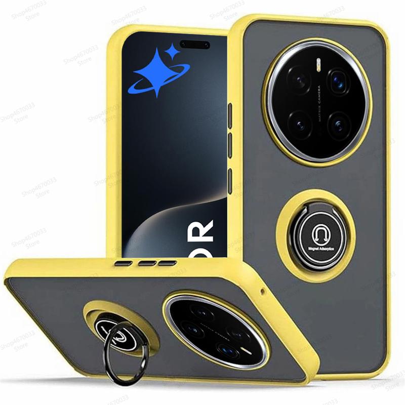 

Ring Holder Magnetic Phone Case For Honor Magic 7 6 5 Pro 200 Lite Shockproof Cover For Honor X9C X9B X9A X8B X7B 90 Lite 70 For Honor X7A