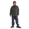 NANGA Mountain Lodge Down Crew Neck Top (Men's) (M, BLK)