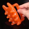 Natural Resin Multiple Trigger Points Massager Smooth Double Push Acupoint Meridian Health Massage Tools Back Cervical Spine Massager