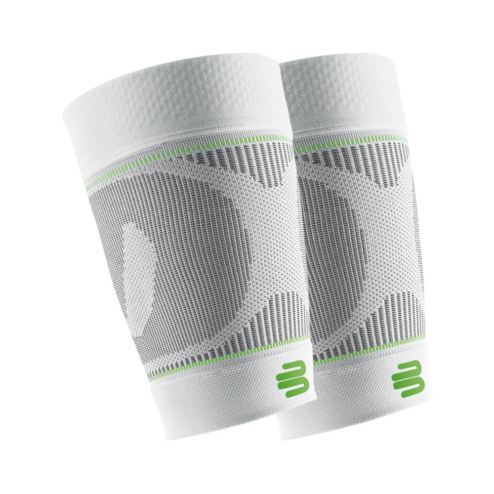 

КОМПРЕССИОННЫЕ РУКАВА BAUERFEIND SPORTS ДЛЯ ВЕРХНЕЙ ЧАСТИ НОГИ Компрессионные рукава для верхней части ноги Спортивные рукава для ног для Сделано в Компрессия Снижает мышечную вибрацию и белый