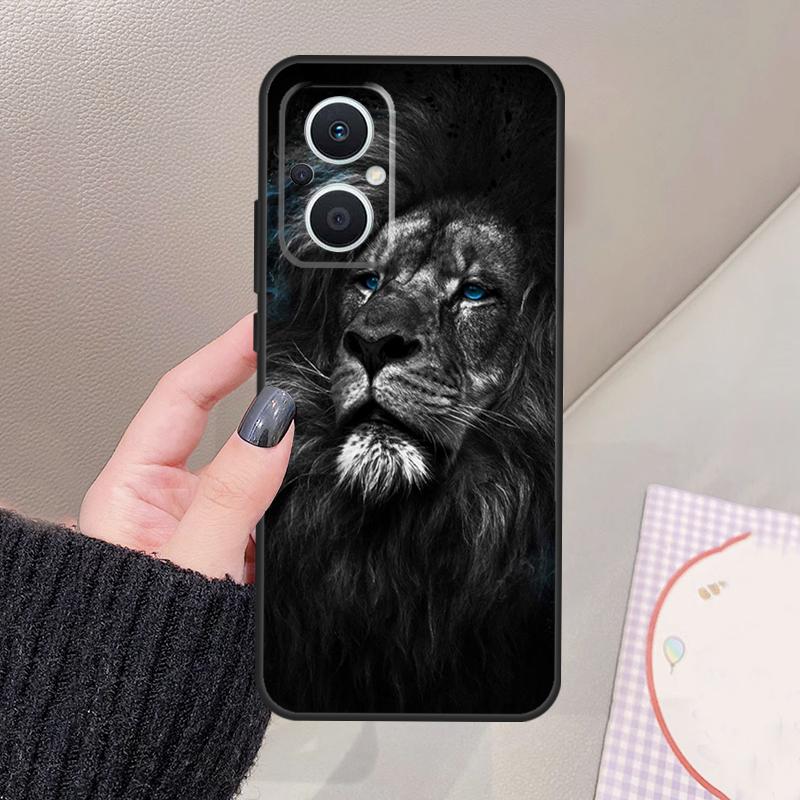 Lions Funda For OPPO Reno 12 14 13 11 10 Pro 11F 12F 13F 14F 7 8 Lite OPPO Find X6 X5 X8 X9 Pro Case