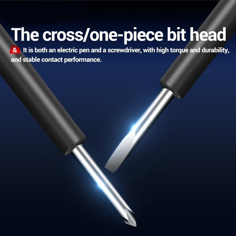 Voltage Tester, Non-Contact Voltage Tester, Electrical Tester, 11V-450V Digital Buzzer Alarm, Live Wire Tester