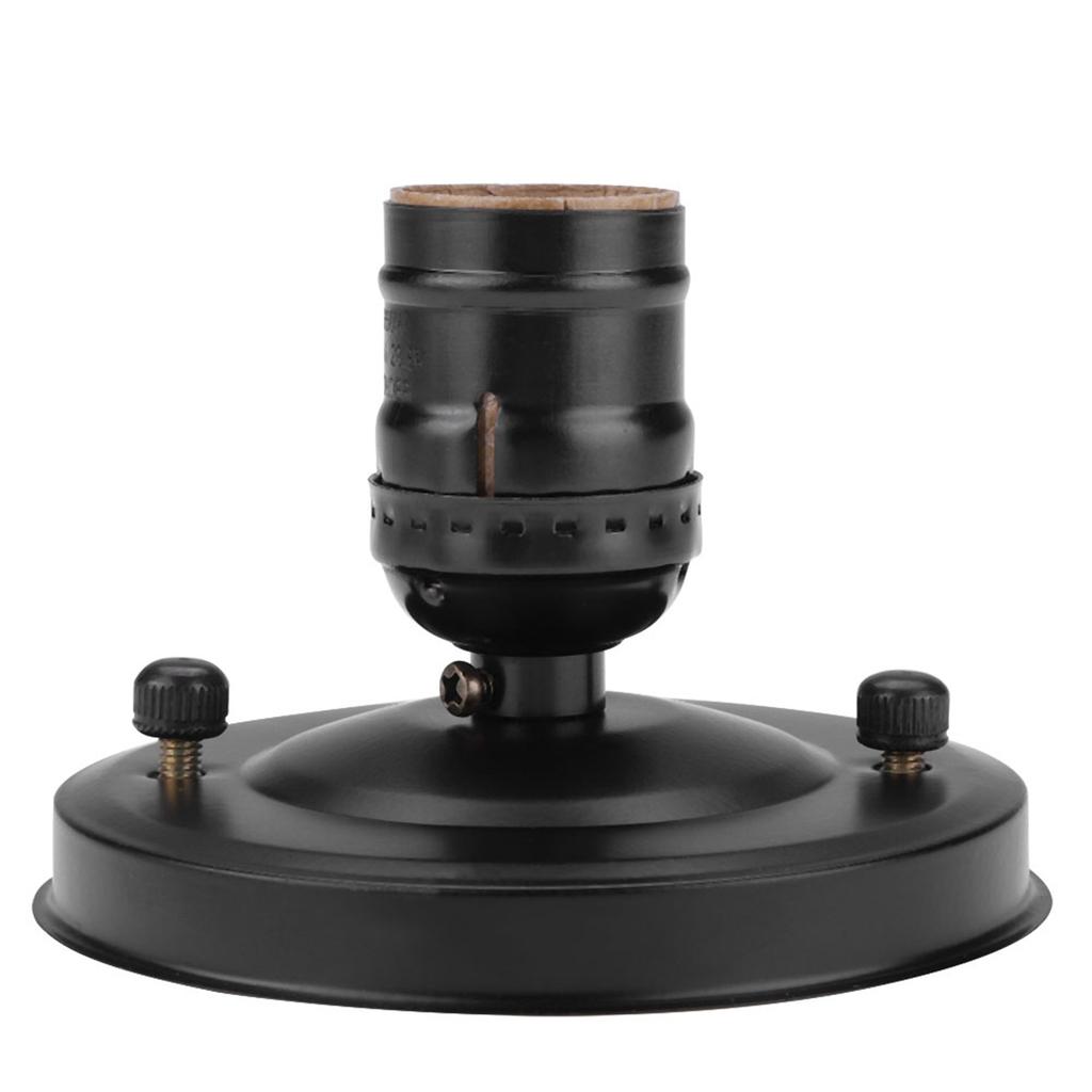 E26 E27 Vintage Industrial Ceiling Wall Light Base Holder Pendant Bulb Lamp Screw Socket