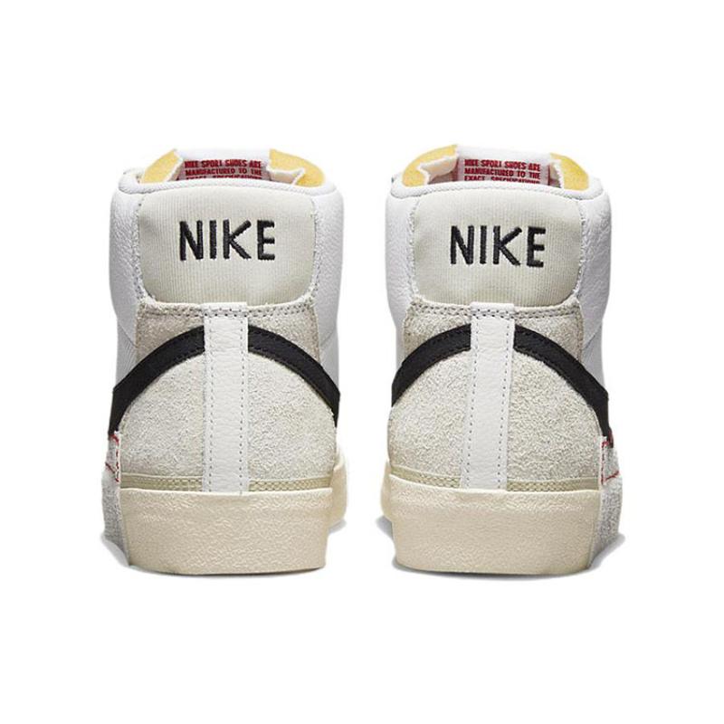 Nike Blazer Mid 77 Pro Club Weiß Schwarz Light Bone Summit White Sneakers Skateschuhe DQ7673-100