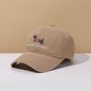 Dachshund Spring And Summer Baseball Cap Women'S Versatile Big Head Circumference Showing Face Small Cap Soft Top Hat