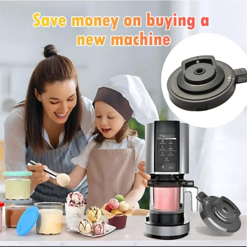 With Container Outer Bowl Lid For Series Ice Cream Makers Creami Lid Replacement Part  For Ninja