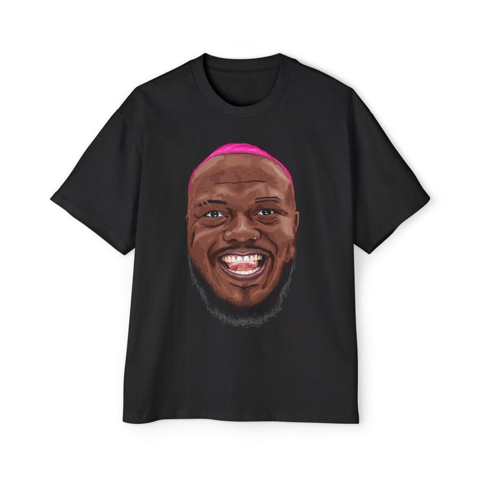 

Djonga Men#039;s Heavy Oversized Tee Unisex T-Shirt S