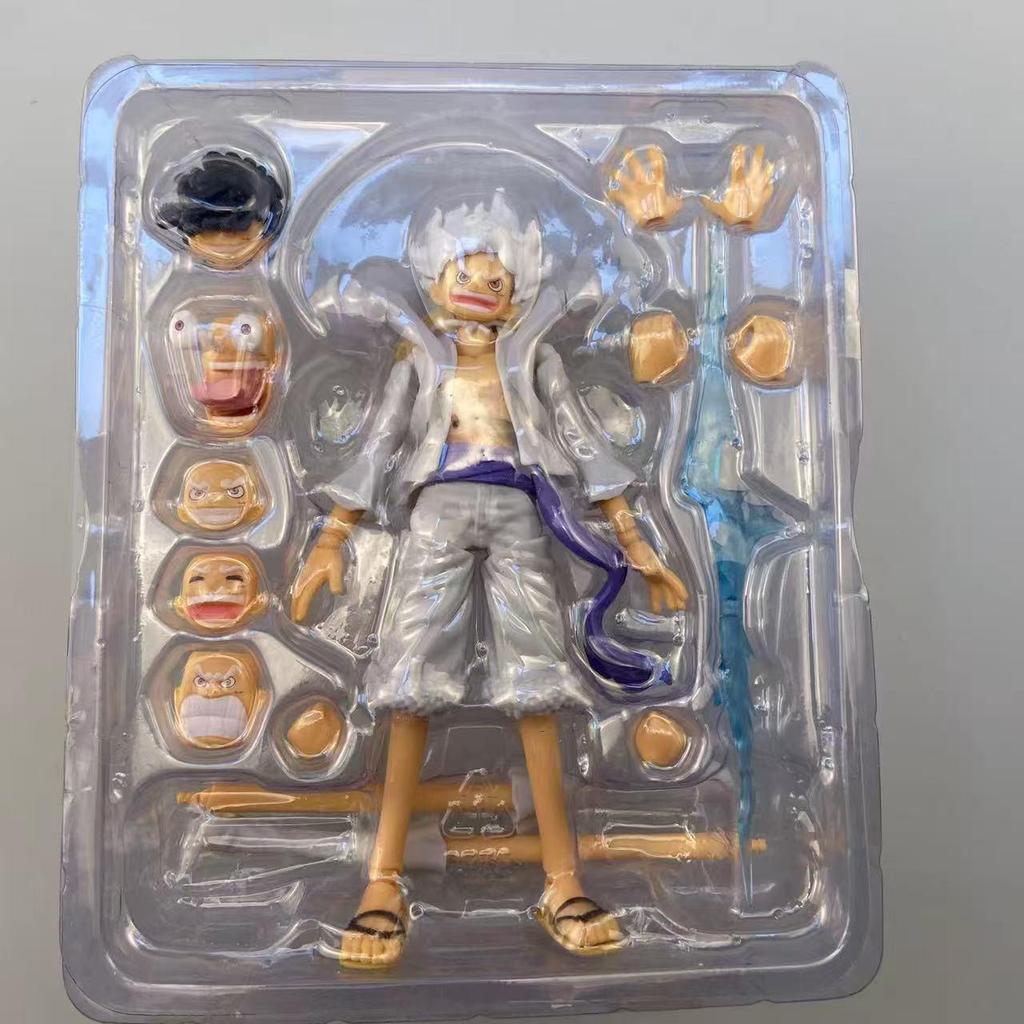 SHF One Piece Luffy Gear 5 Sun God Nika Action Figure