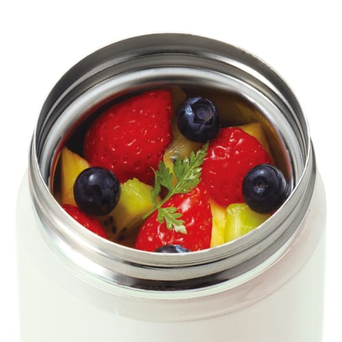 Asvel Lantus Stainless Steel Insulated Soup Bottle (Large), Ivory, HLB-SR380