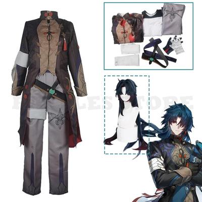Nuevo Star Rail Impact Cosplay Blade Cosplay peluca disfraz Blade peluca trajes completos pelucas de Halloween Cosplays Fullset hombres