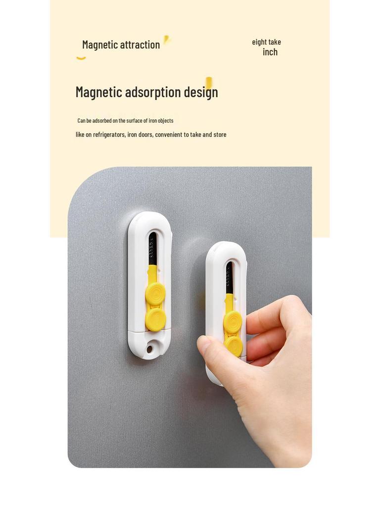 Compact Magnetic Safety Craft Knife