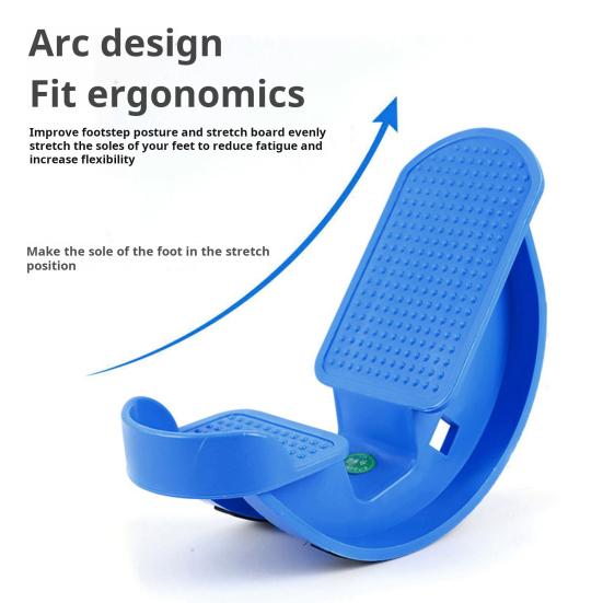 Foot Rocker Calf Stretcher Plantar Fasciitis Achilles Tendonitis Ankle Lower Leg Pain Relief Balancing Training Muscle Stretching Slant Board Home