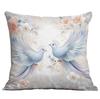 New Retro Imitation Three-dimensional Flower and Bird Pillowcase Home Living Room Sofa Cushion Pillowcase Decoration