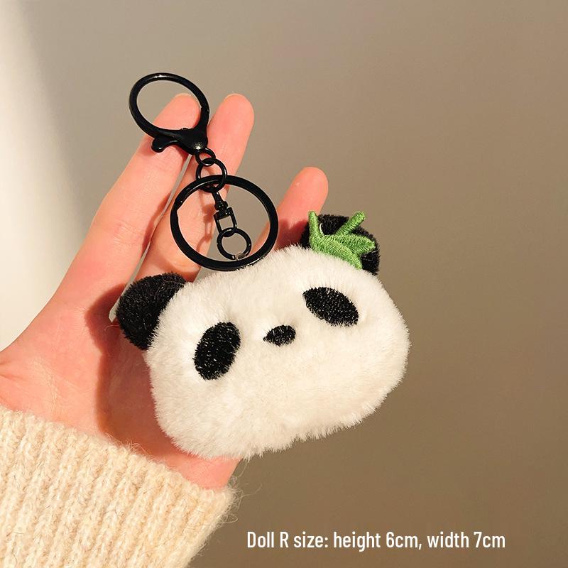 Cartoon Plush Keychains & Girls' Bag Accessories - Small, Versatile Gifts