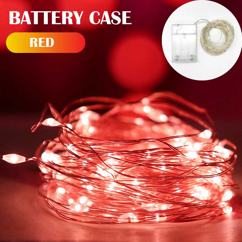 5M 10M 20M Fairy Light New Year LED Christmas Light Waterproof Copper Wire String Light for Wedding Garland Party Curtain Light