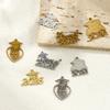 5pcs New 304 Stainless Steel Charms 2026 College Jewelry Charms Multicolor Doctorial Hat Hollow Pendants DIY Necklace Jewelry