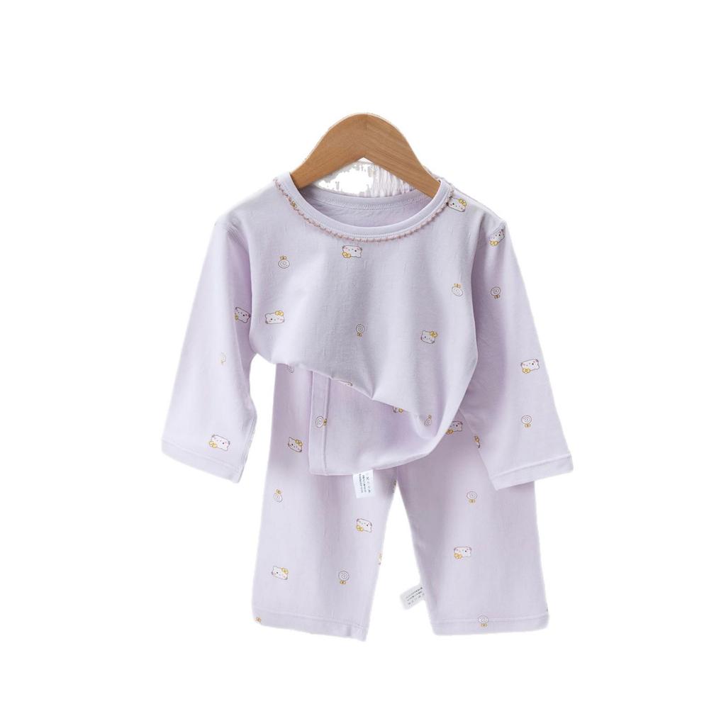 Children's Summer Pajama Set - Meteor Shower Design for Boys & Girls