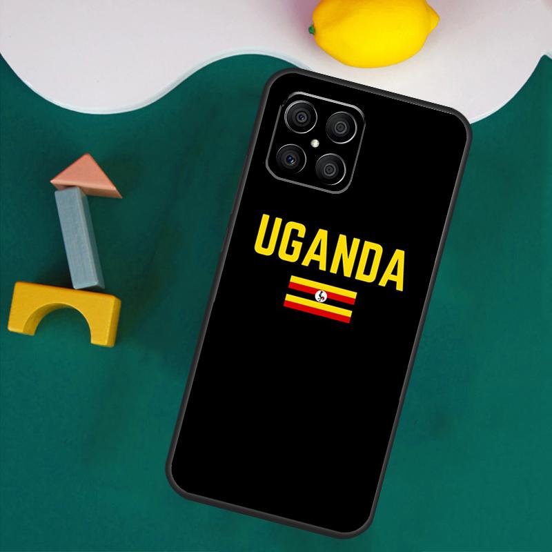 Uganda Flag Case For Honor Magic 7 5 6 Lite Honor 200 Pro 50 70 90 Lite X9a X8a X8 X9 X8b X9c X9b Cover