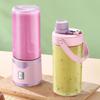 Multifunktionale wiederaufladbare elektrische USB-Saftpresse Tasse Doppelbecher 500 ML Mixbecher Handheld Smoothie Mixer Tasse Outdoor
