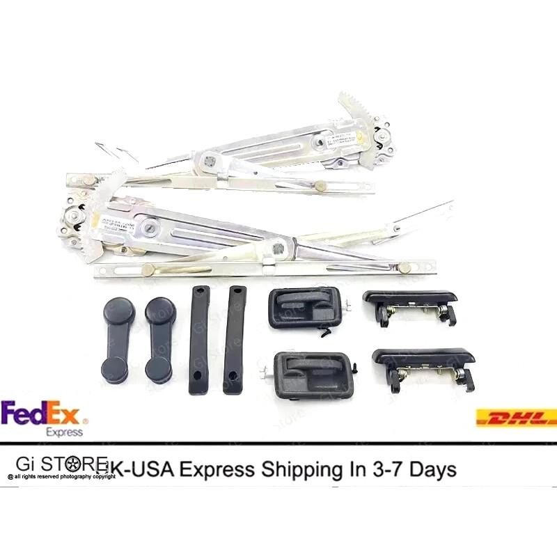 

Suzuki Samurai for 86 -93 Window Regulator In + Outside Crank Pull Door Handles