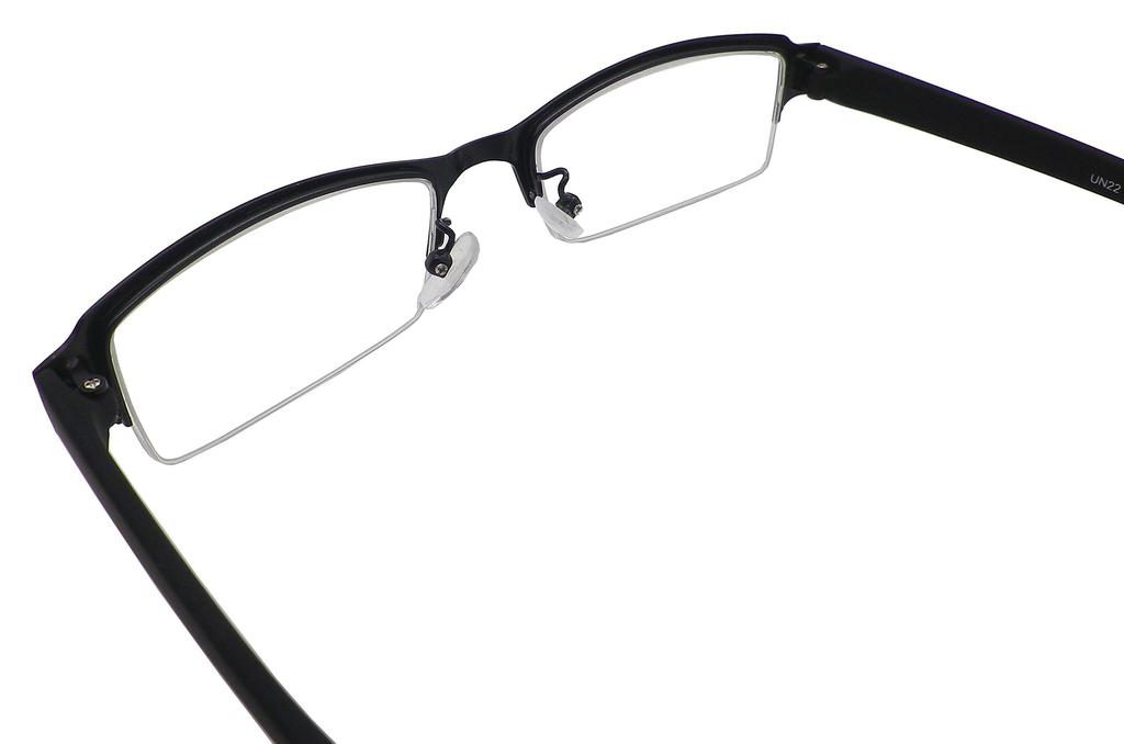 Optical Super Elastic Soft Reading Glasses Senior Glasses Reading Glasses Cool Stylish Durable Metal Black Nyroll UN22 [Nagoya Co., Ltd.] Men's